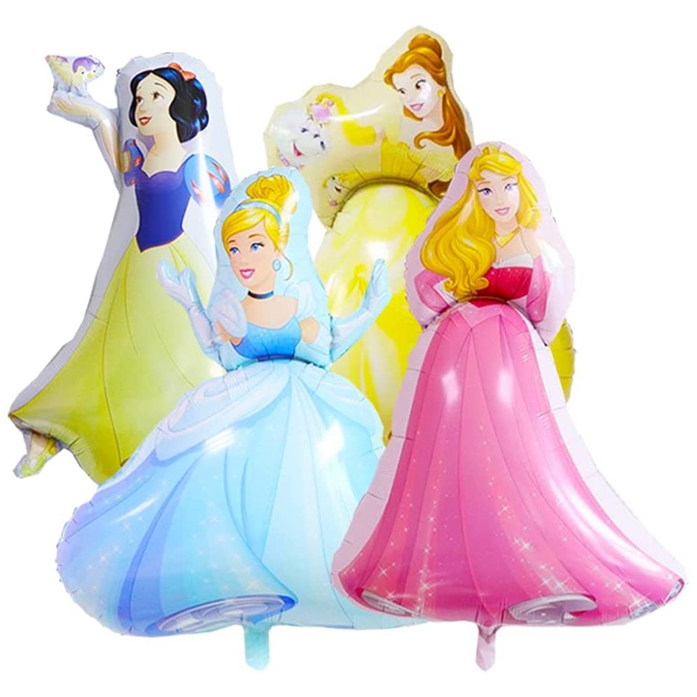 Set da 4 Palloncini Foil delle Principesse Disney, per compleanni