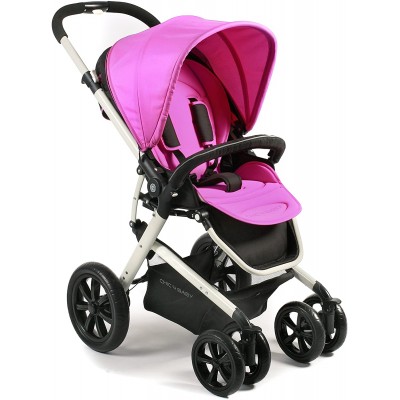 Passeggino sportivo rosa pink - Chic 4 Baby, con manico ergonomico