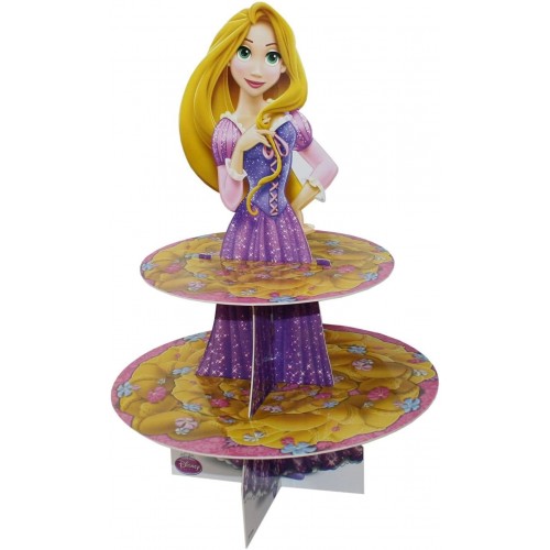 Alzata per Cupcake Principessa Rapunzel
