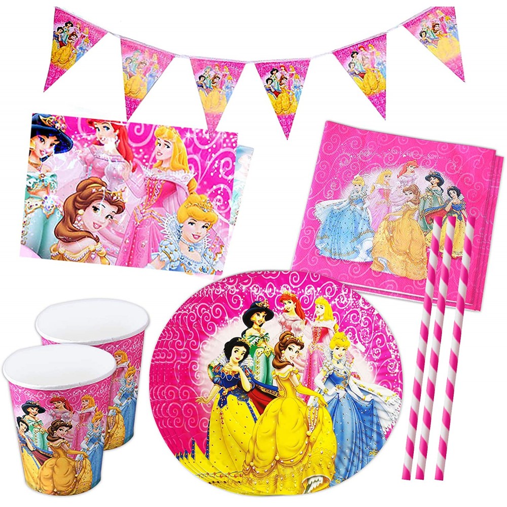 Kit Compleanno Principesse Disney per 10 persone