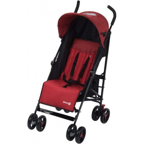 Passeggino leggero e reclinabile, rosso - Rainbow, per bambini fino a 15 kg