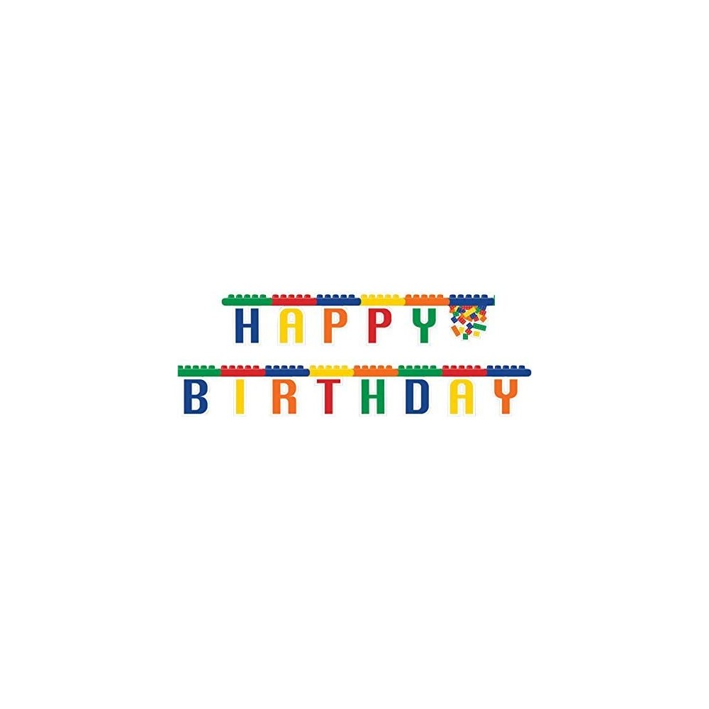 Ghirlanda Compleanno Lego