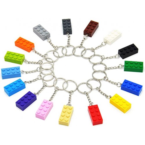 Set da 16 portachiavi Tema Lego