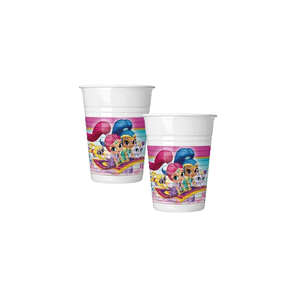 Set da 8 bicchieri Shimmer e Shine