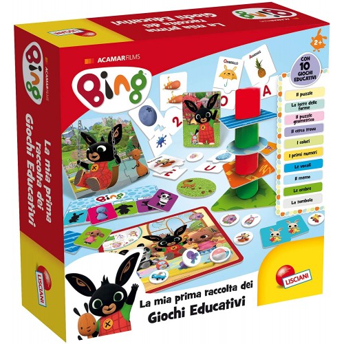 LGiochi educativi Bing, raccolta, Lisciani Giochi, per prima infanzia