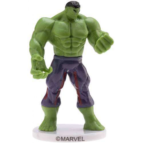 Statuetta Hulk per torta di compleanno, da 9 cm, The Avengers Party