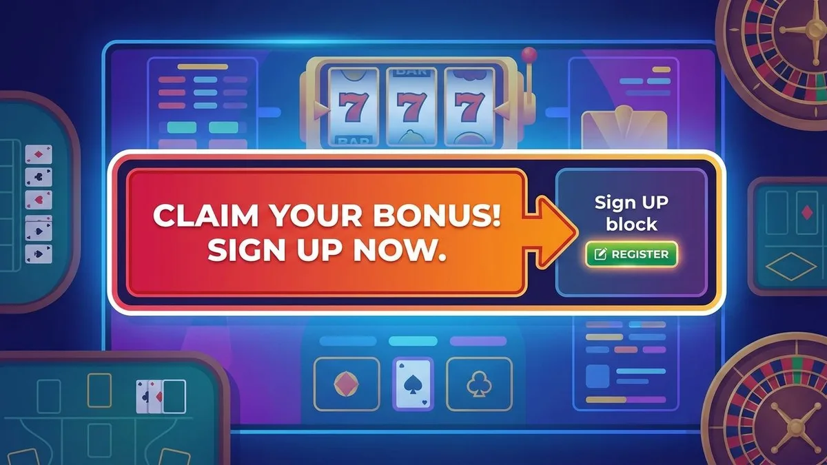 Registrazione con bonus